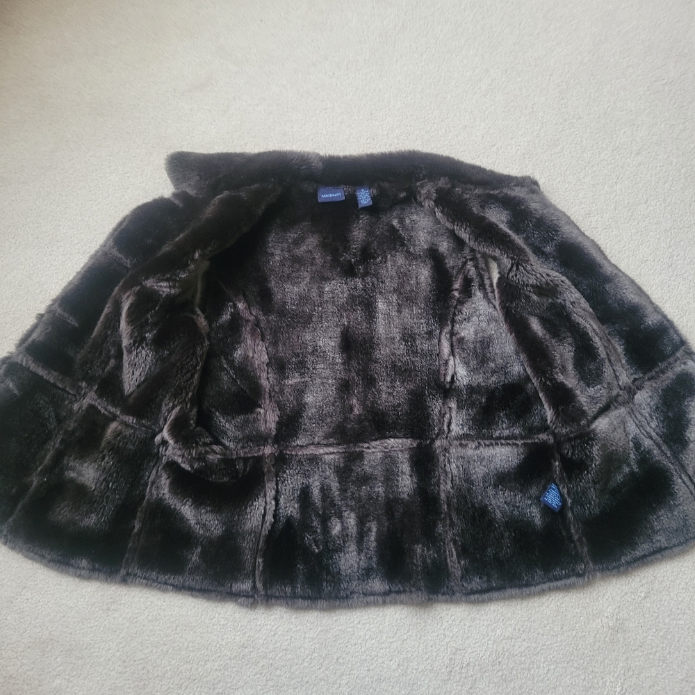 Westbound Brown Faux Suede Vest Size M - Picture 8 of 9